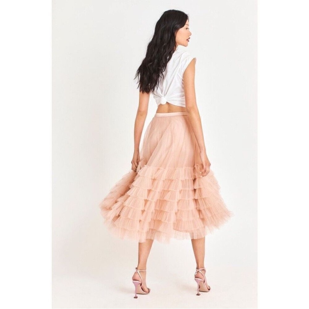 LOVESHACKFANCY TULLE SKIRT - Picture 9 of 10